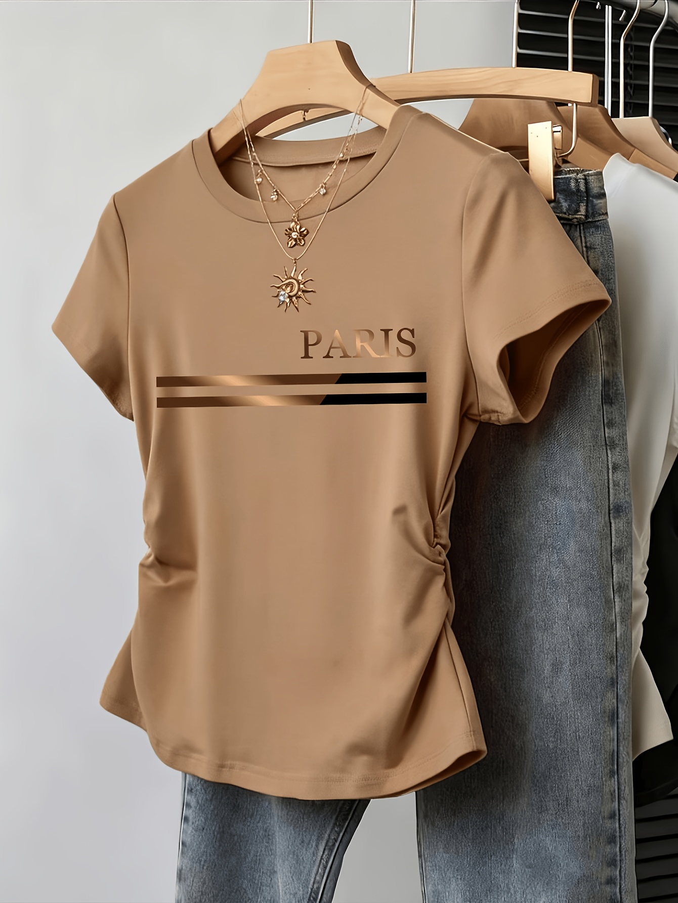 Women'S Fashion Paris - Summer women's Women PARIS Italy Print