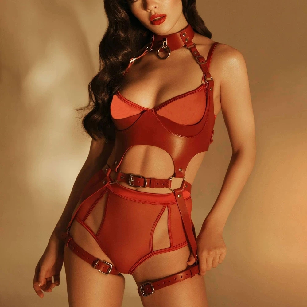 Women'S Fashion Harness - Women Fashion Harness Waist Belt Set
