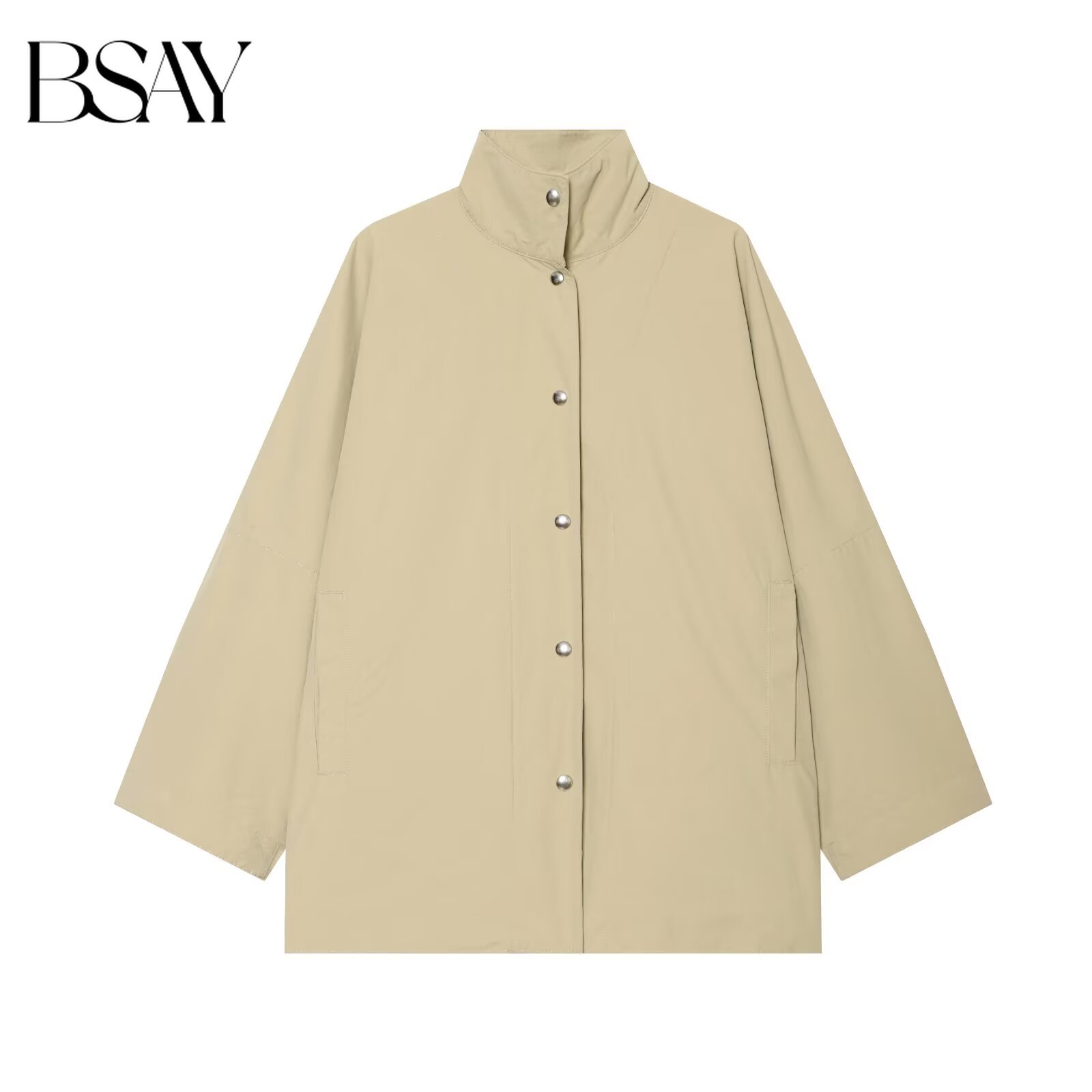 Women'S Fashion Utility Jacket - BSAY 2026 Women's Fashion Oversized Stand