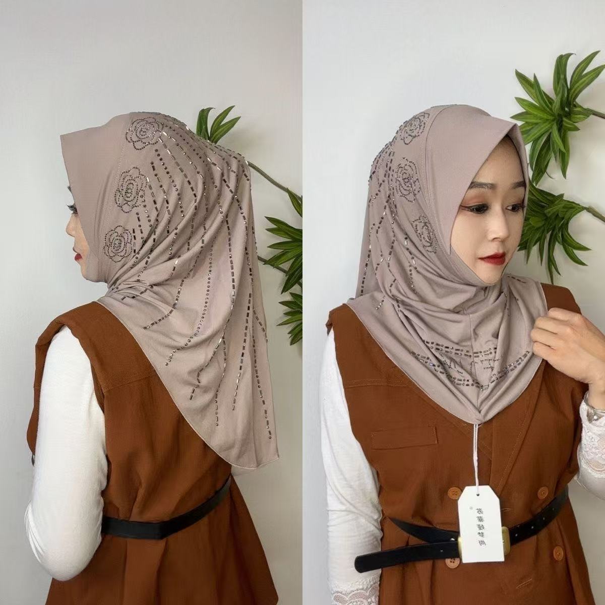 Women Fashion Malaysia - Hijab Muslim Women Shawl Headscarf Luxury
