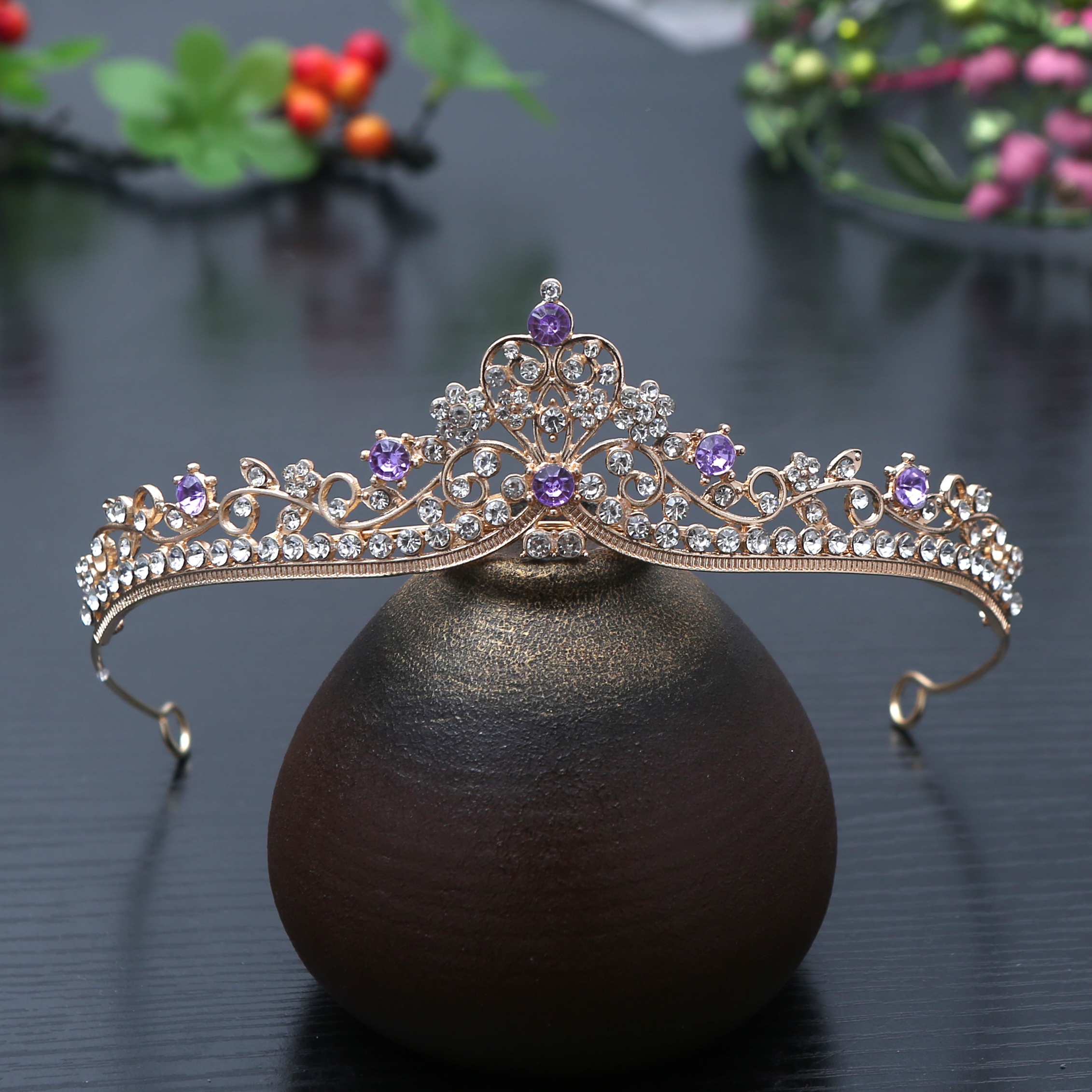 Women Fashion Hub - 1pc Exquisite Fashion Princess Crystal Hair