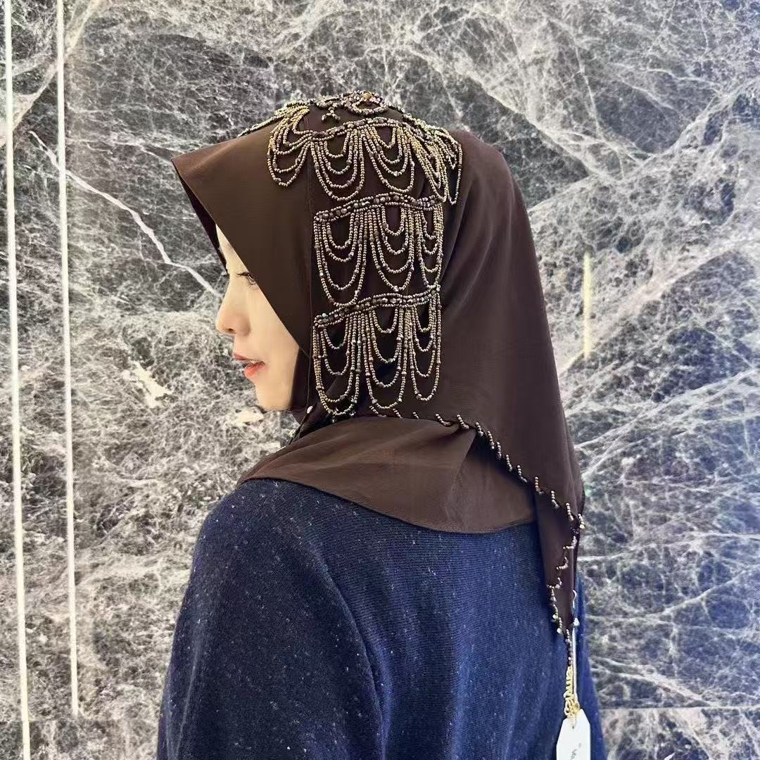 Women Fashion Malaysia - Abaya Hijab Muslim Women Shawl Lace