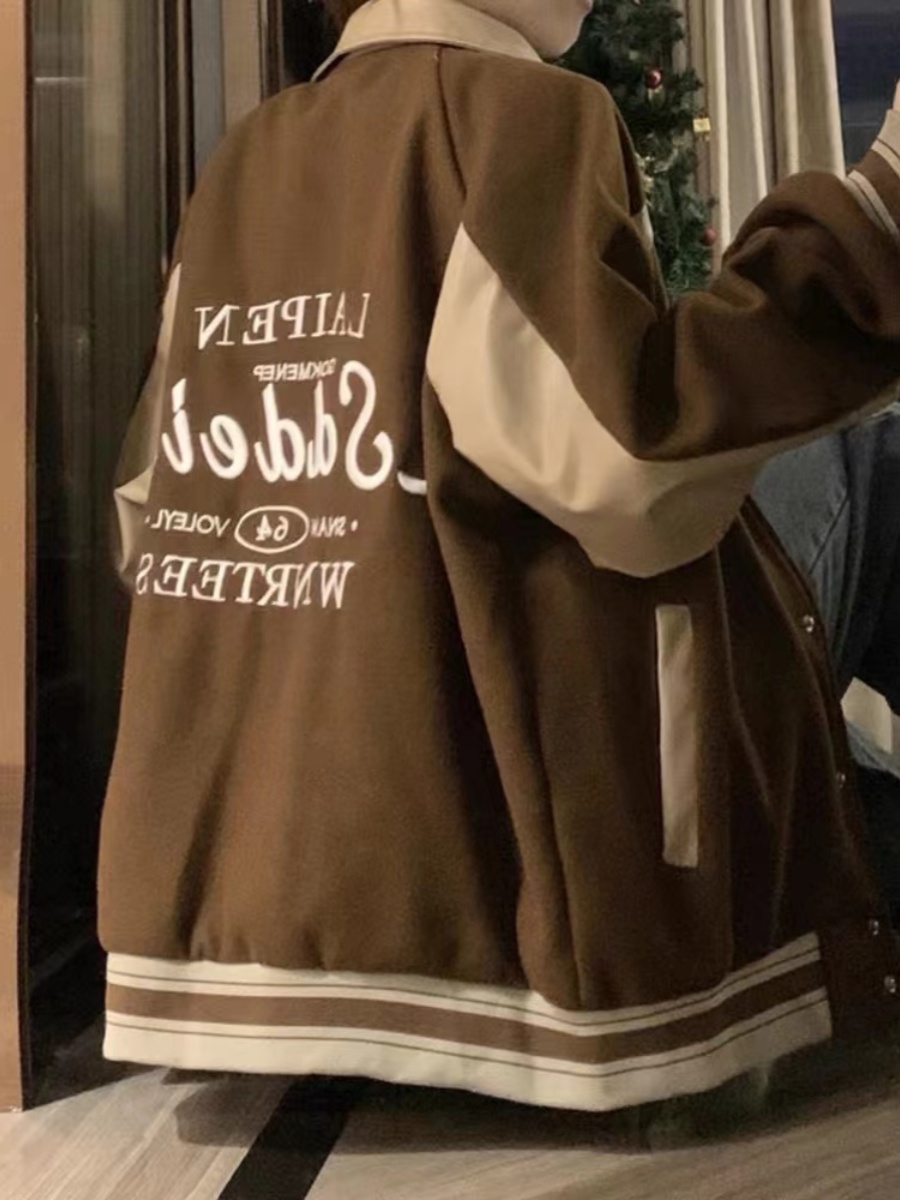 Women'S Fashion Utility Jacket - Baseball Jackets Girls With Letter Y
