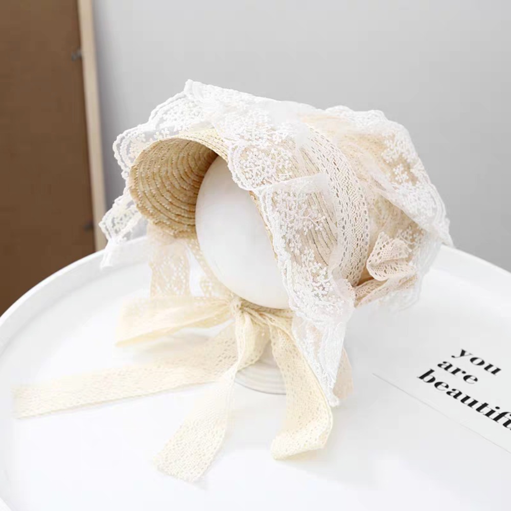 Women Fashion Photoshoot - Hanfu Lolita Mixed Style Handmade Straw