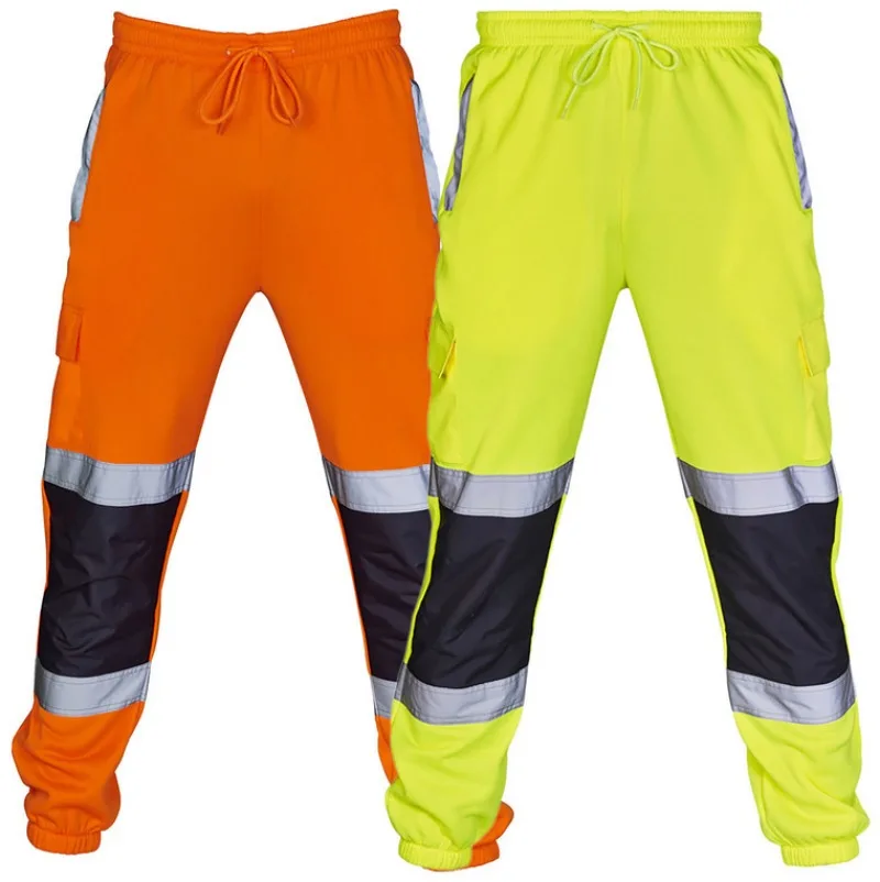 Women'S Fashion Utility Pants - Men Road Work Pants Fashion Reflective