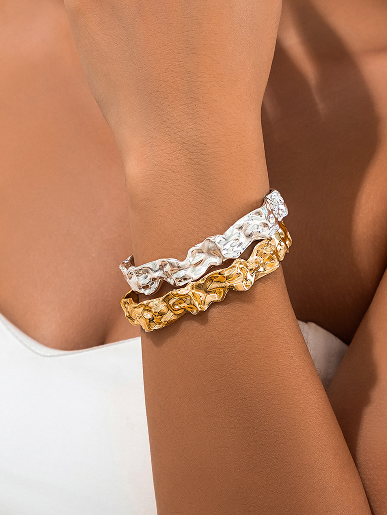 Women Fashion Photoshoot - 1Pc Fashionable Light Luxury Style Ring