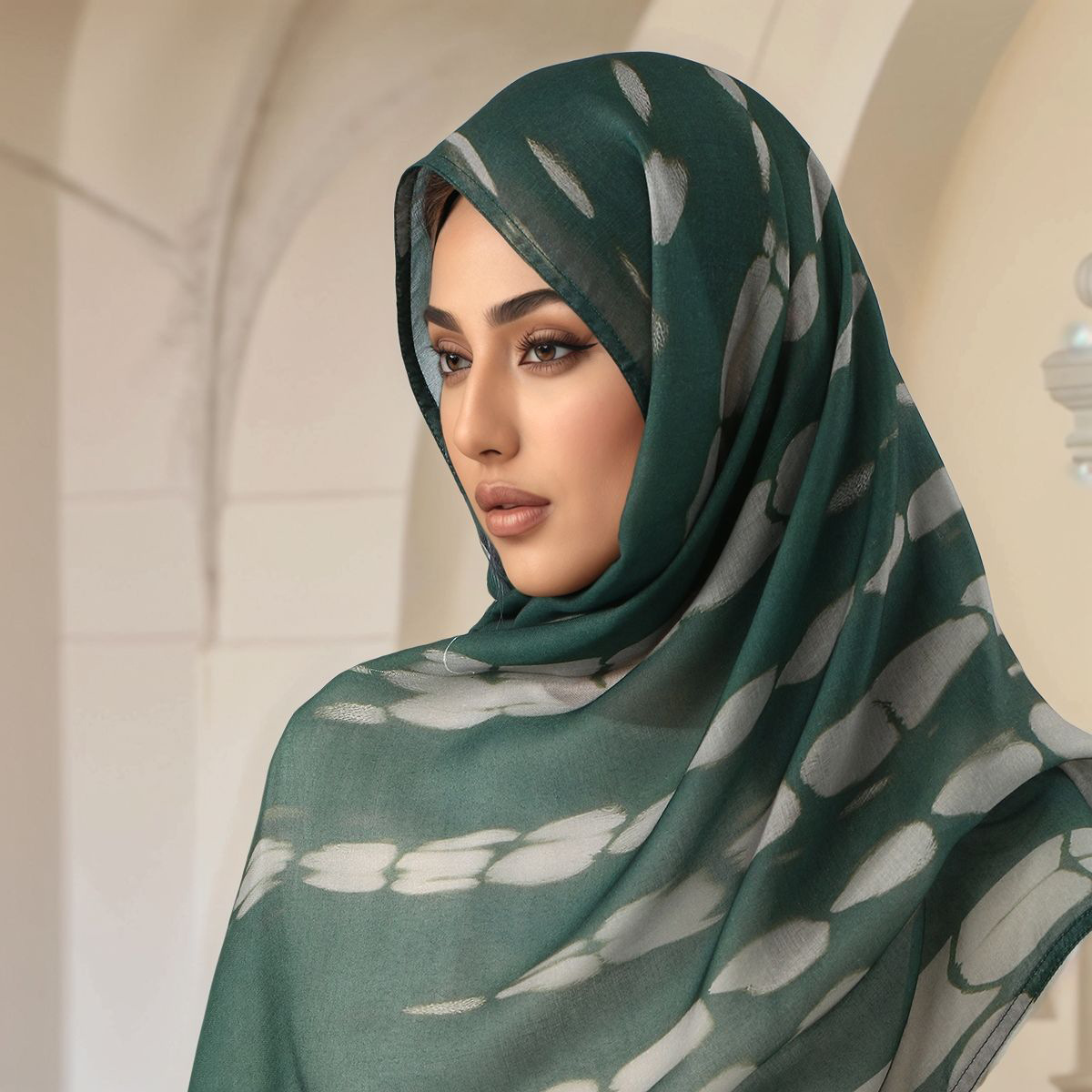 Women Fashion Malaysia - New Printing Rayon Hijab Scarf For