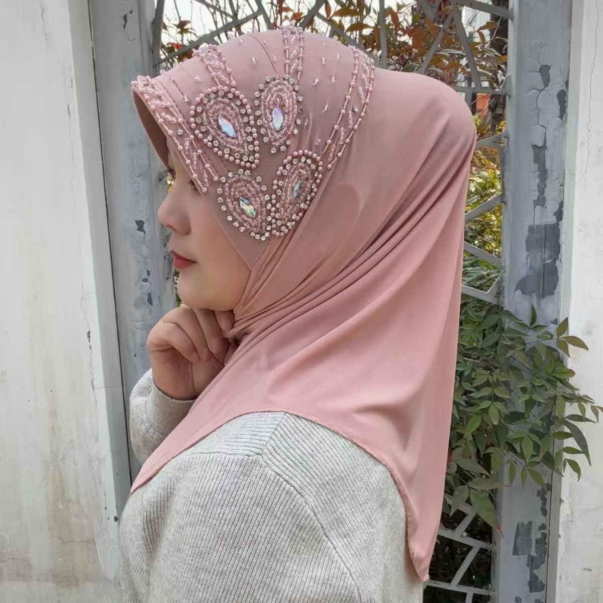 Women Fashion Malaysia - Abaya Hijab Muslim Women Shawl Lace