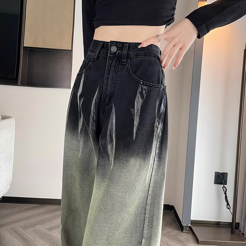 Women'S Fashion Utility Pants - Women Jeans High Waist Cargo Pockets