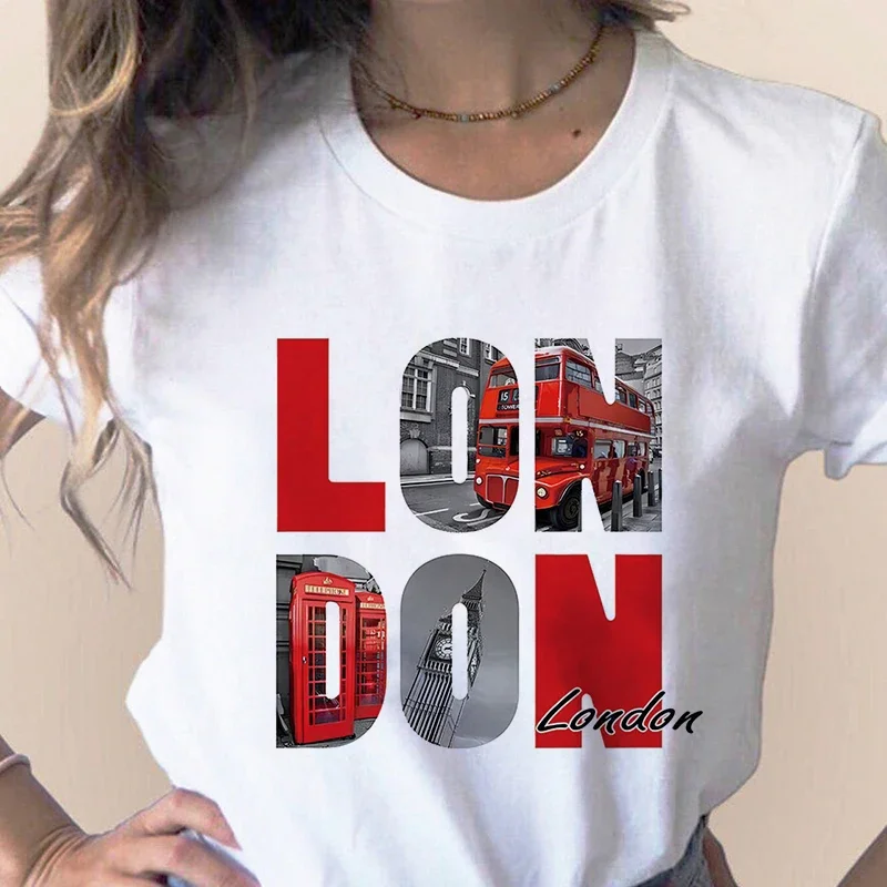 Women'S Fashion Paris - Fashion City Printed T-shirt Paris London