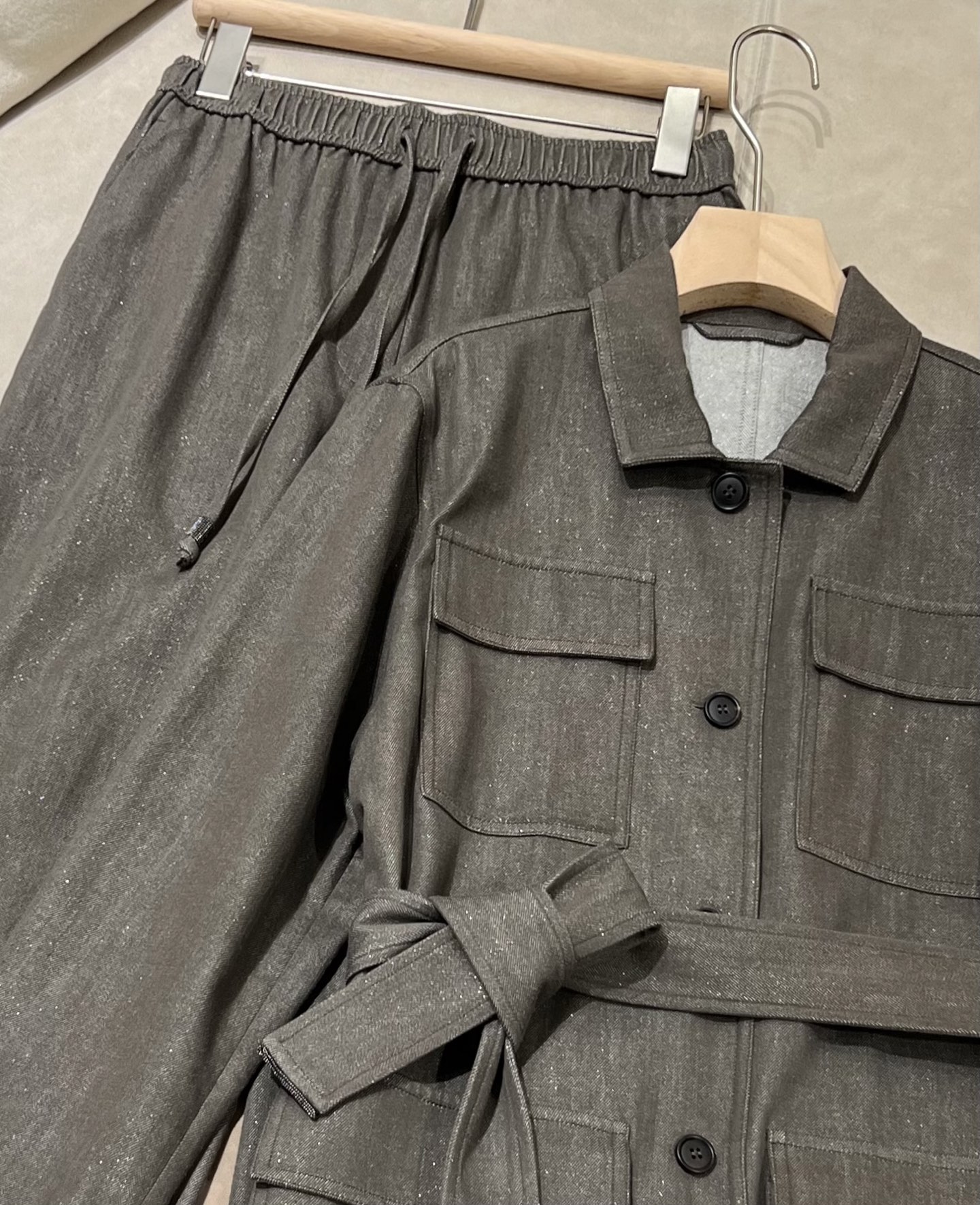 Women's Autumn Two-Piece Set:  - Women'S Fashion Utility Jacket 评论和价格