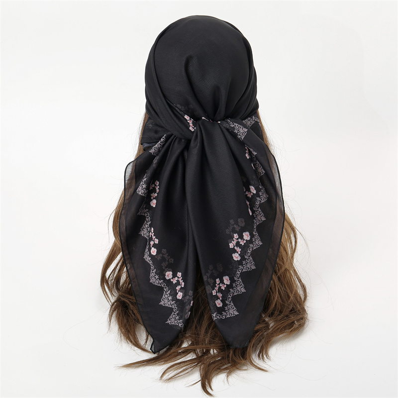 New Muslim Square Hijab Scarf  - Women'S Fashion Visor 评论和价格