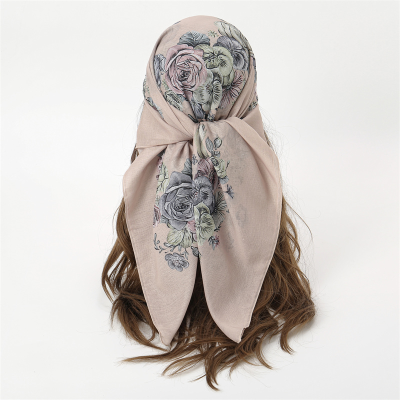 New Muslim Square Hijab Scarf  - Women'S Fashion Visor 评论和价格
