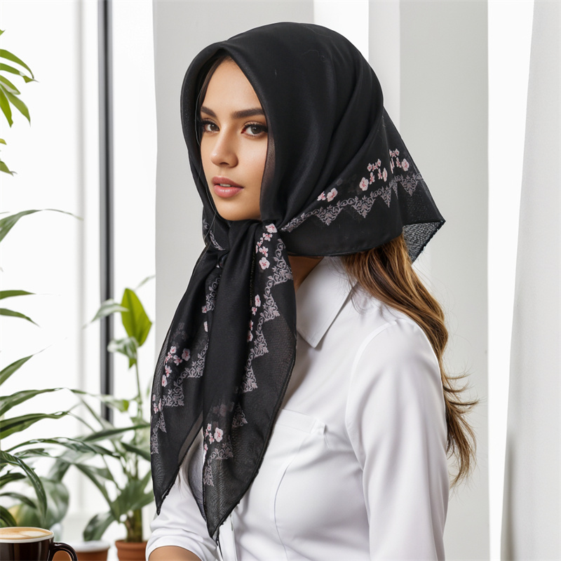 New Muslim Square Hijab Scarf  - Women'S Fashion Visor 评论和价格
