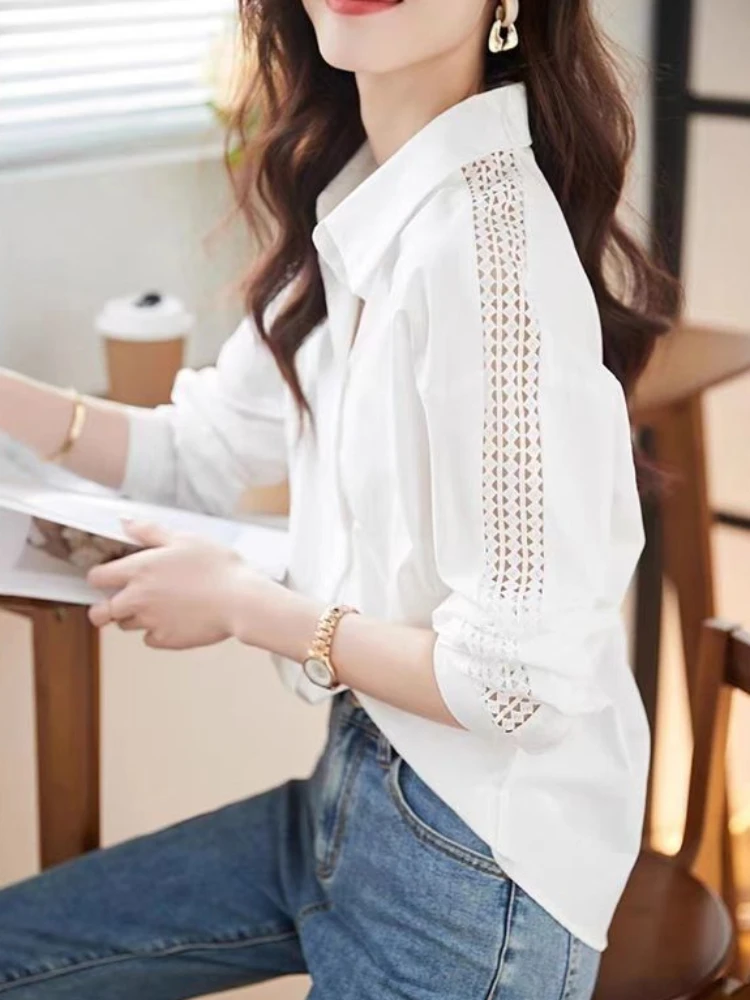 White Female Tops Commuting La - Women'S Y2K Fashion Aesthetic 评论和价格