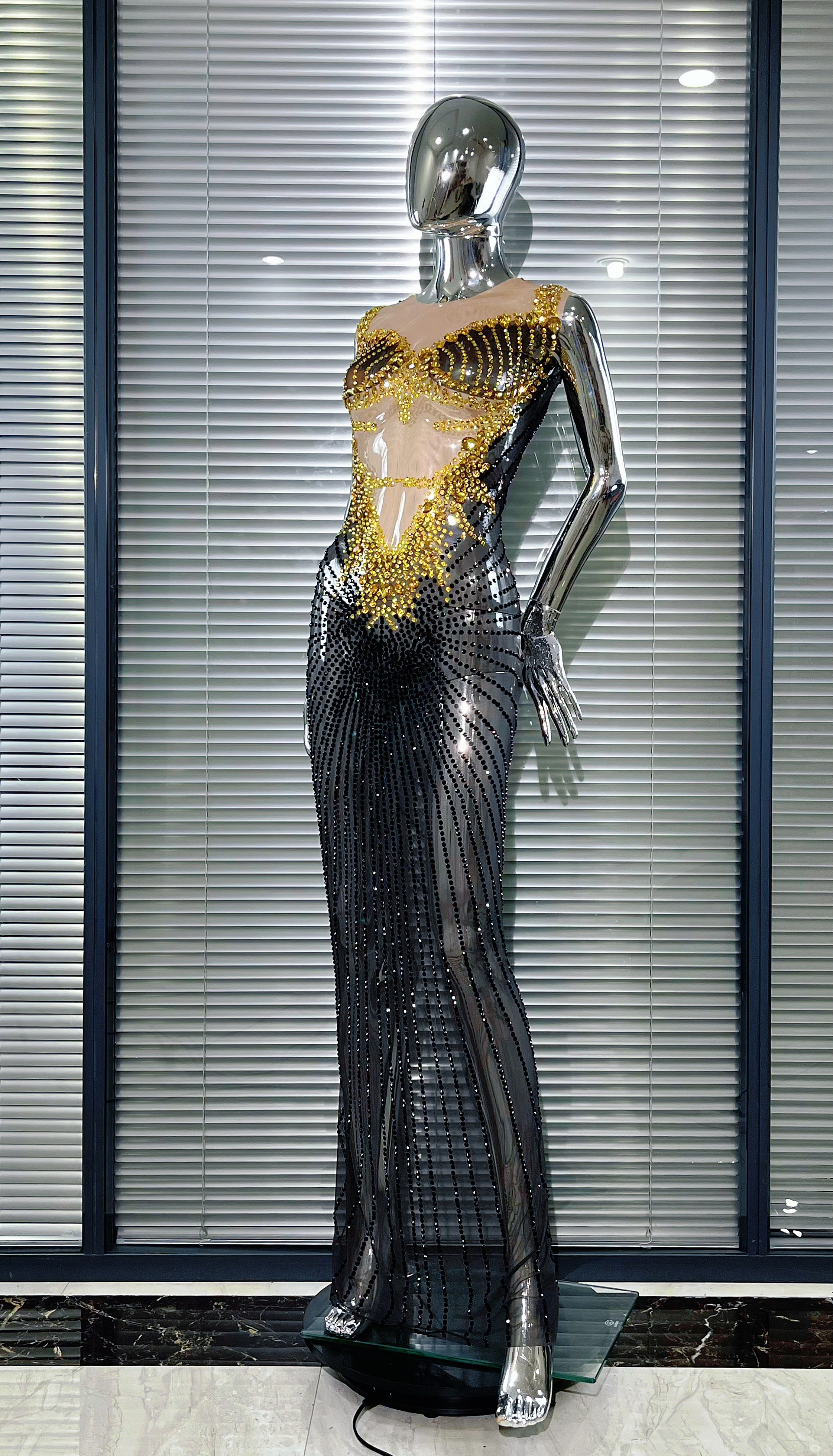Luxury Diamonds Sexy See Throu - Women Fashion Photoshoot 评论和价格