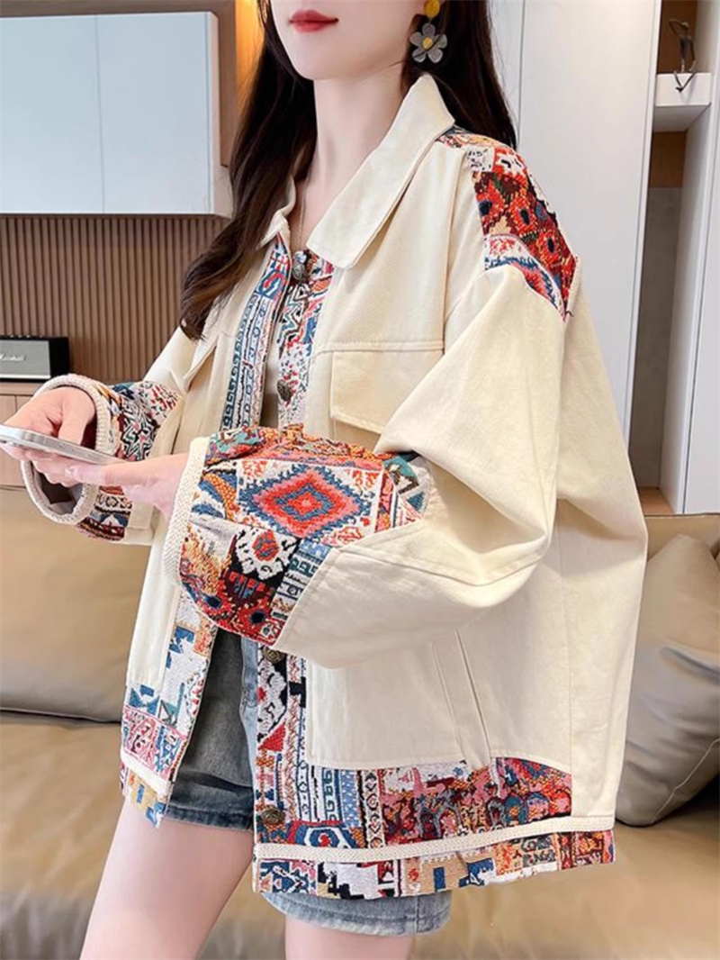 Trendy Spliced Utility Jacket  - Women'S Fashion Utility Jacket 评论和价格