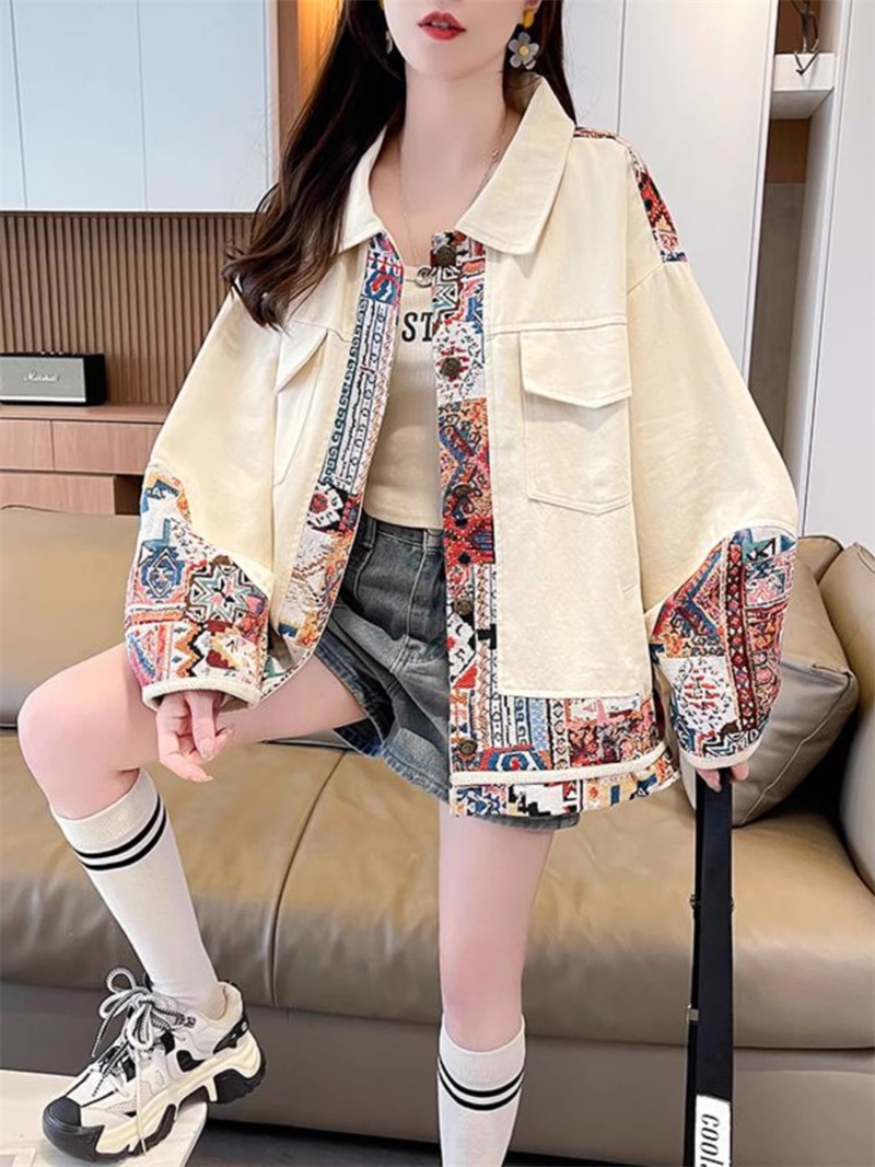Trendy Spliced Utility Jacket  - Women'S Fashion Utility Jacket 评论和价格