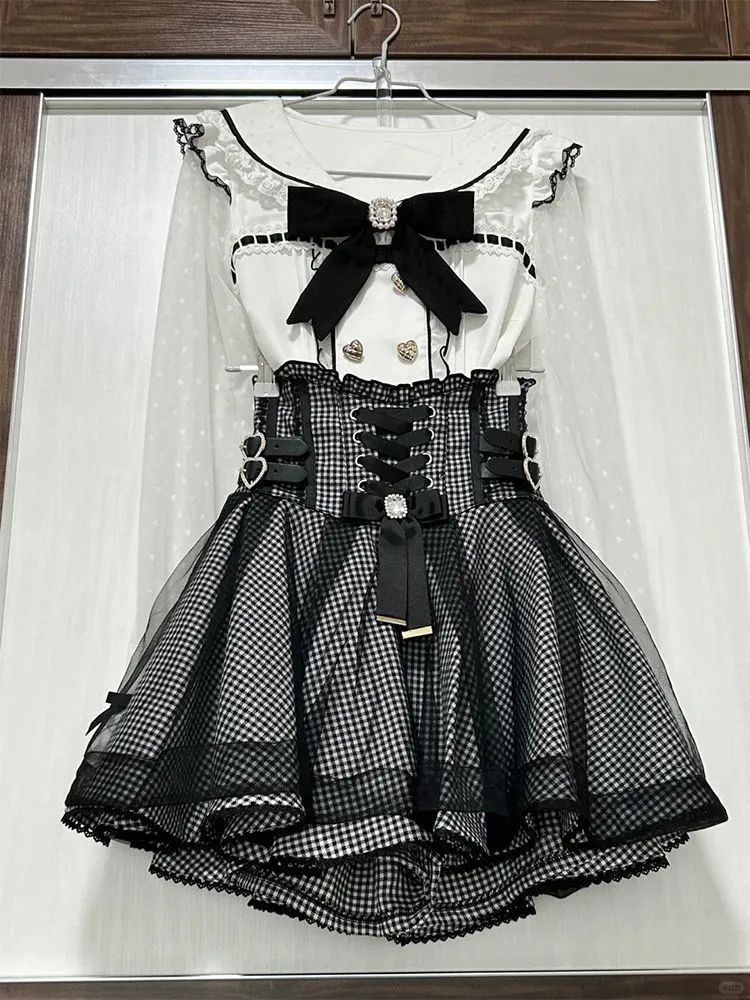New Aesthetic Japanese Sweet 2 - Women'S Y2K Fashion Aesthetic 评论和价格