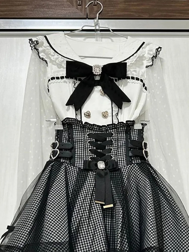 New Aesthetic Japanese Sweet 2 - Women'S Y2K Fashion Aesthetic 评论和价格