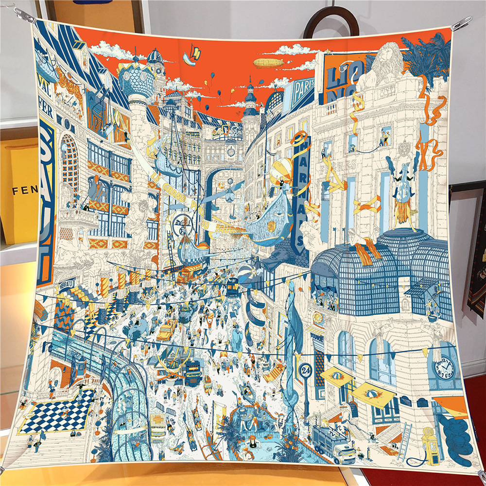 90CM Casual Fashion Twill Silk - Women'S Fashion Paris 评论和价格