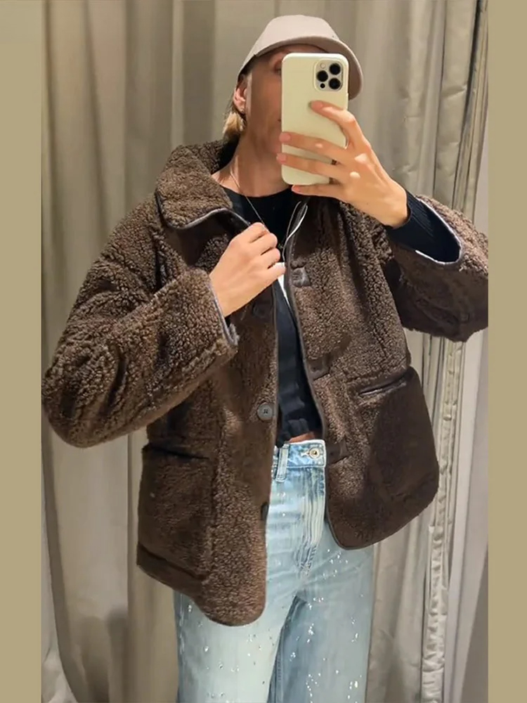 Fashion Double Sided Solid Jac - Women'S Fashion Utility Jacket 评论和价格
