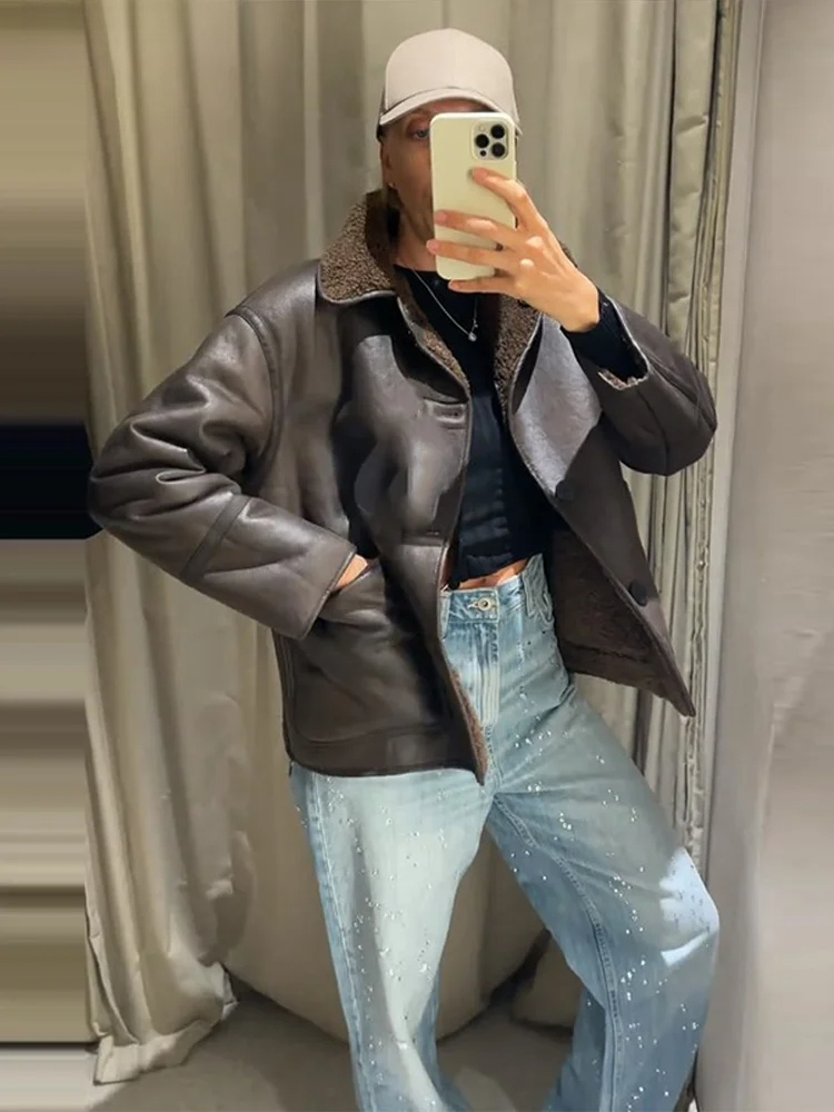 Fashion Double Sided Solid Jac - Women'S Fashion Utility Jacket 评论和价格