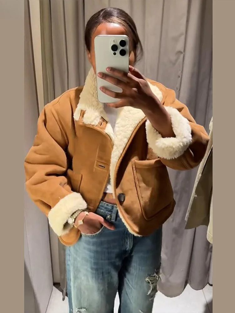 Fashion Double Sided Solid Jac - Women'S Fashion Utility Jacket 评论和价格
