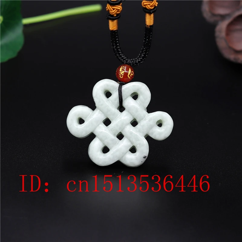 Natural Chinese Knot White Gre - Women Fashion Jewellery 评论和价格