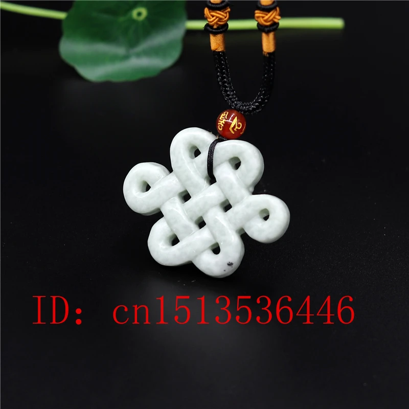 Natural Chinese Knot White Gre - Women Fashion Jewellery 评论和价格