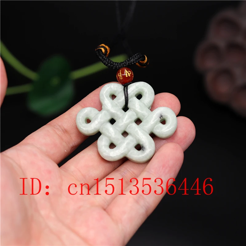 Natural Chinese Knot White Gre - Women Fashion Jewellery 评论和价格