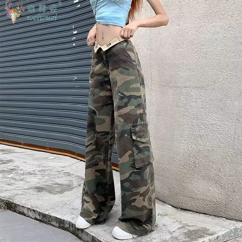 New Women's Camouflage Cargo J - Women'S Fashion Utility Pants 评论和价格