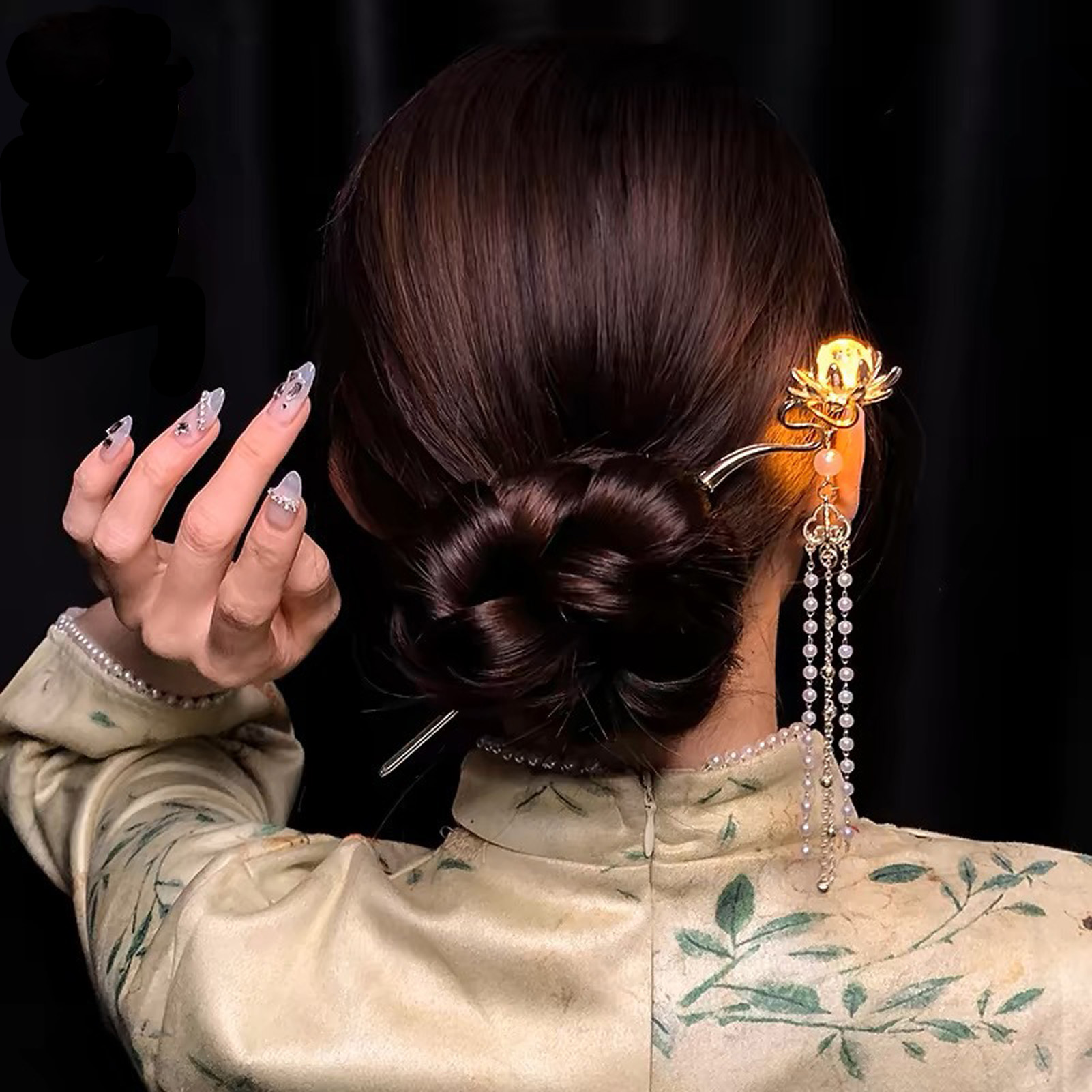 Luminous Flower Hairpin Exquis - Women Fashion Hub 评论和价格
