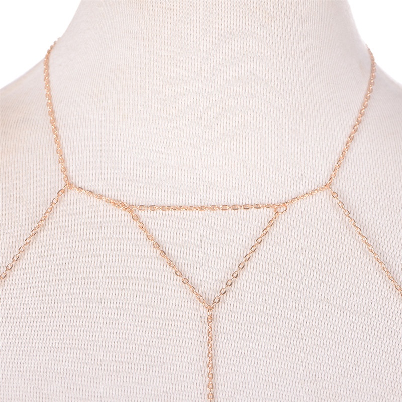 Gold Silver Fashion Link Chain - Women'S Fashion Harness 评论和价格
