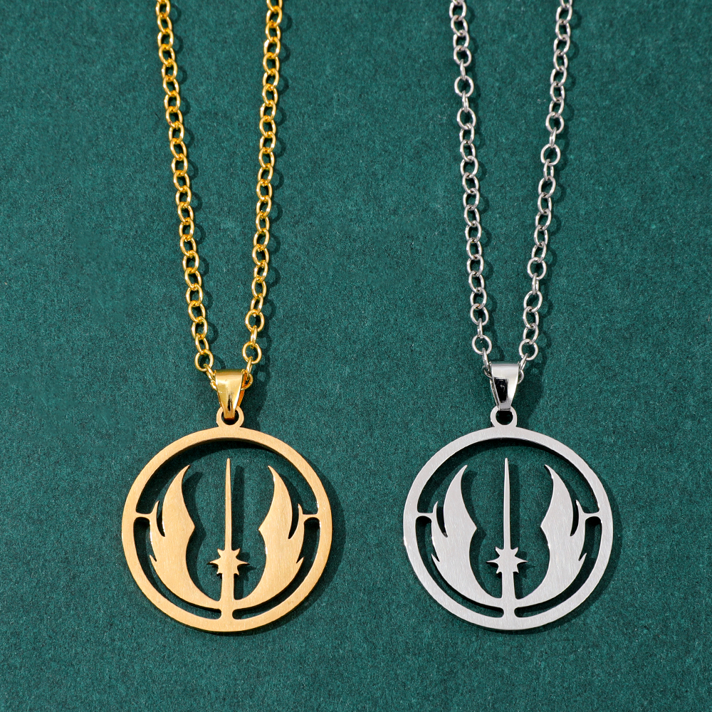 Jedi Order Logo Necklace Fashi - Women Fashion Hub 评论和价格