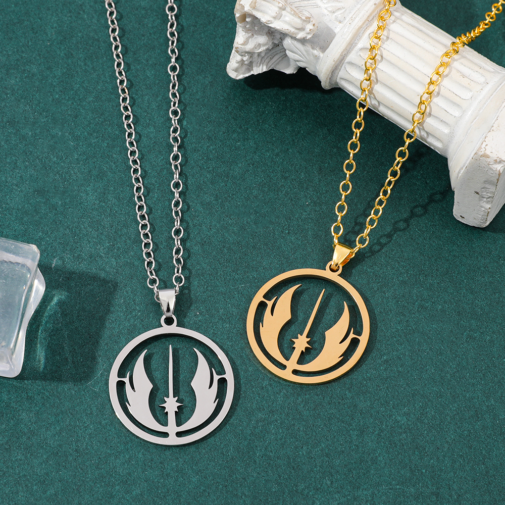 Jedi Order Logo Necklace Fashi - Women Fashion Hub 评论和价格