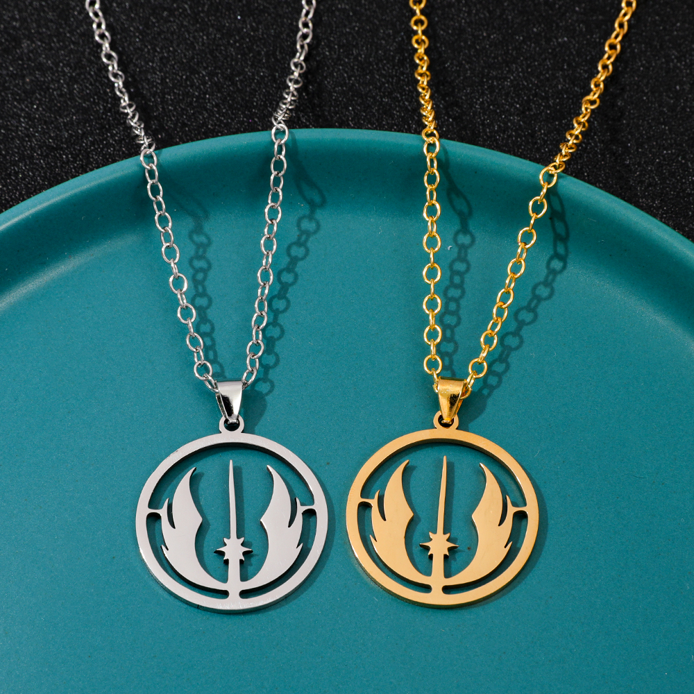 Jedi Order Logo Necklace Fashi - Women Fashion Hub 评论和价格