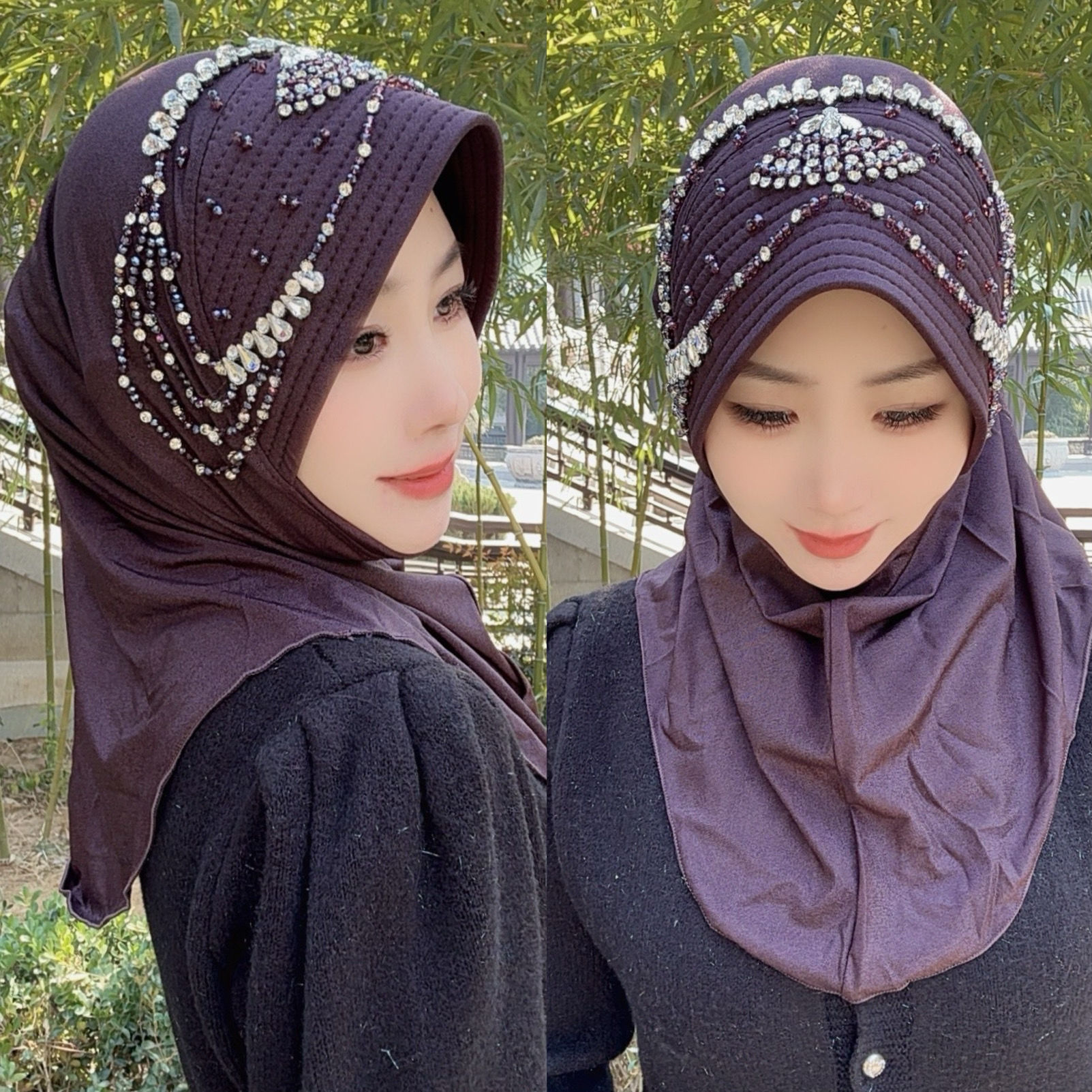 Hijab Muslim Women Shawl Heads - Women Fashion Malaysia 评论和价格