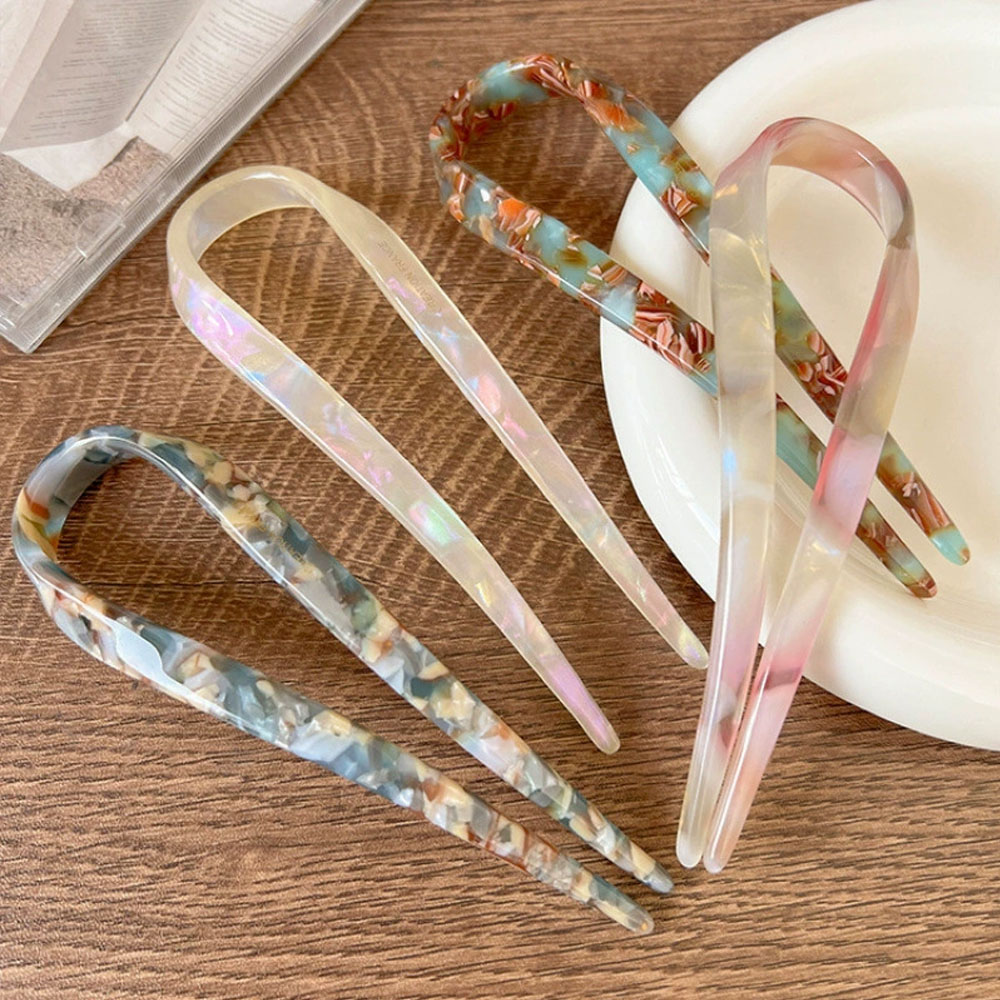 Retro U-shaped hairclip for wo - Women Fashion Hub 评论和价格
