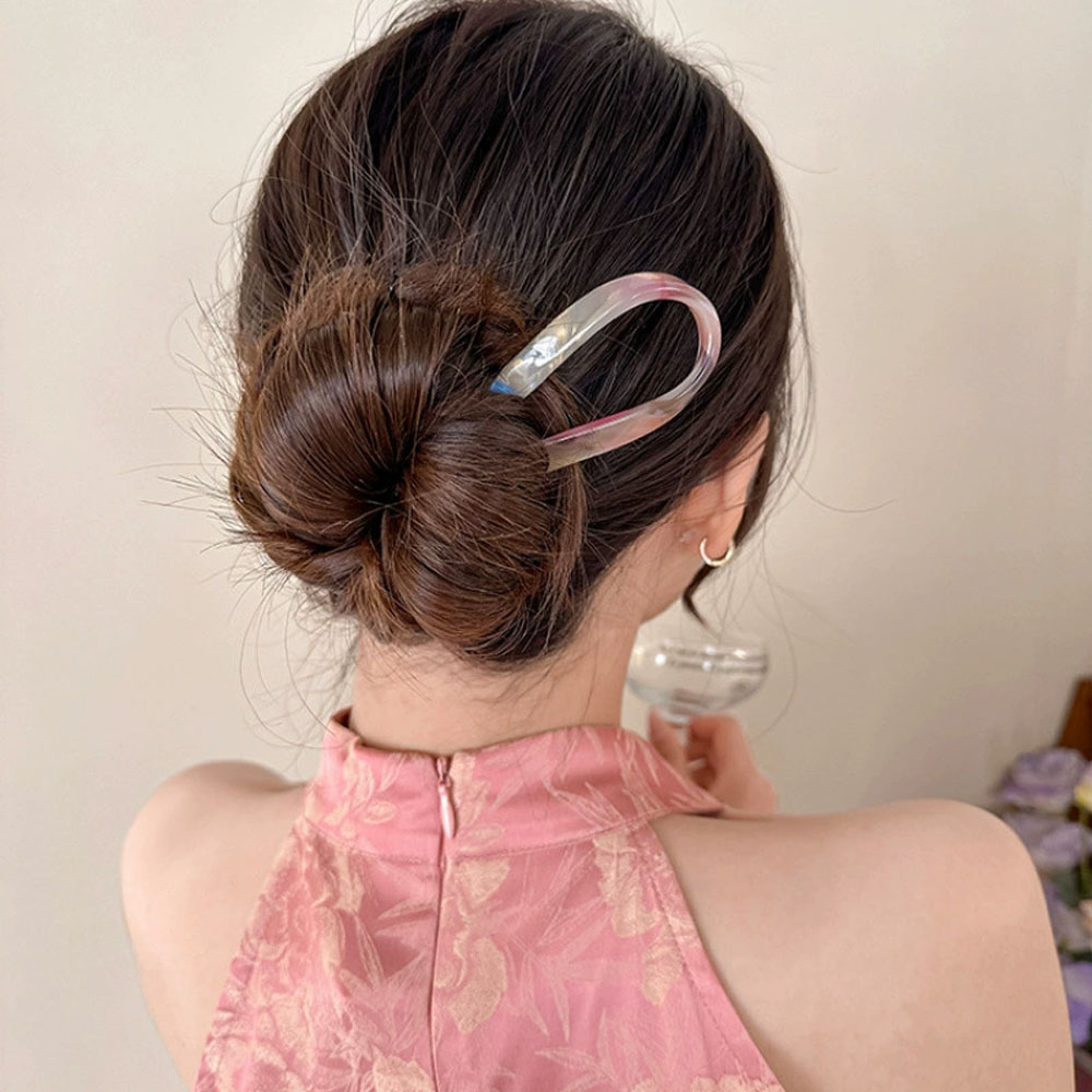 Retro U-shaped hairclip for wo - Women Fashion Hub 评论和价格