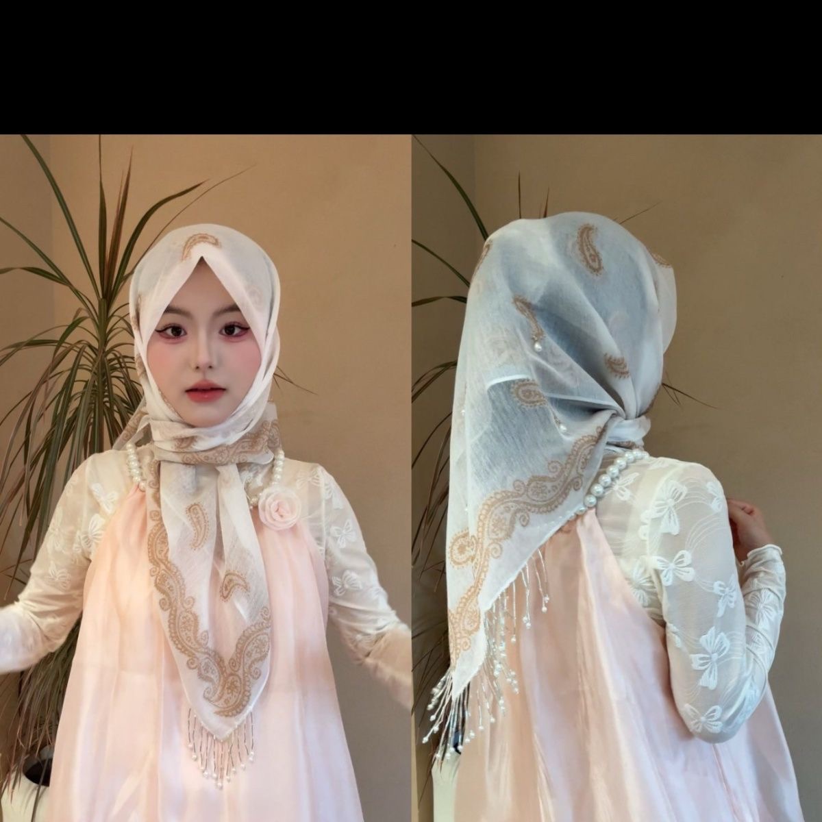 Hijab Muslim Women Shawl Heads - Women Fashion Malaysia 评论和价格