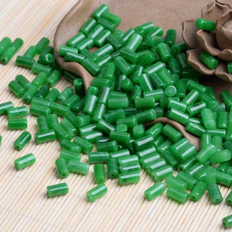 10pc Green Jade Gourd Leaves B - Women Fashion Jewellery 评论和价格
