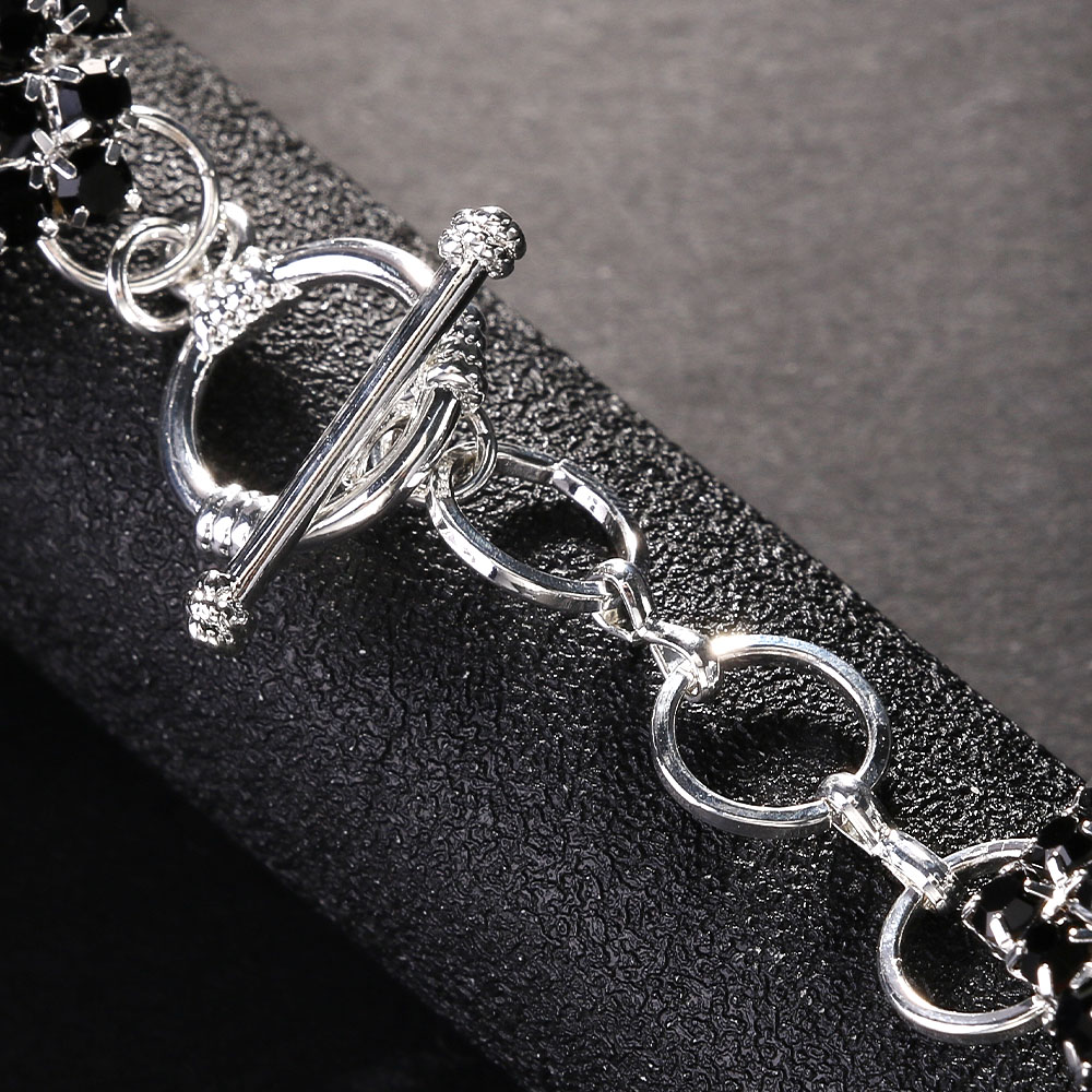 Stonefans Black Crystal Flower - Women'S Fashion Harness 评论和价格