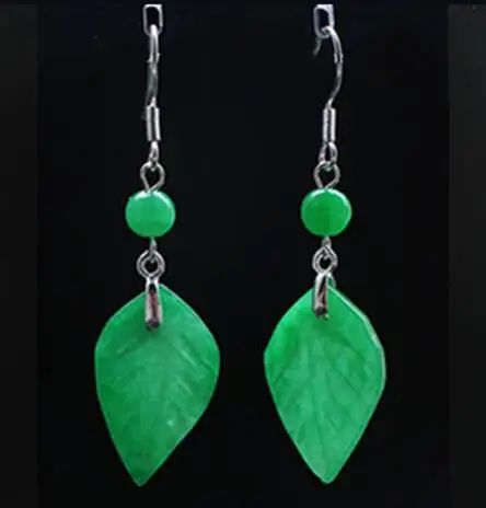 Customized Natural Green Jade  - Women Fashion Jewellery 评论和价格