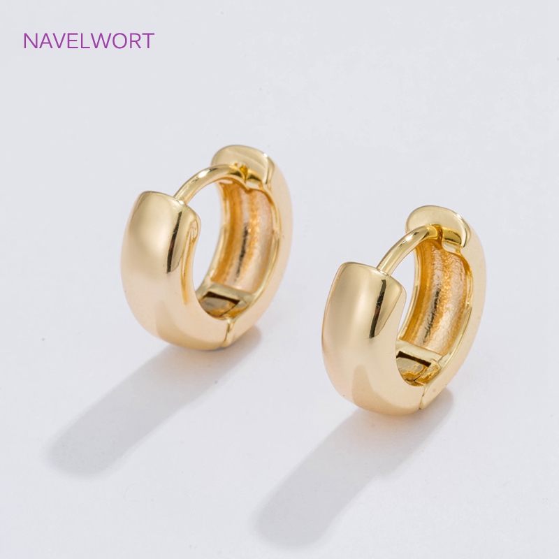 6 Sizes Gold Plated Circle Hoo - Women Fashion Jewellery 评论和价格