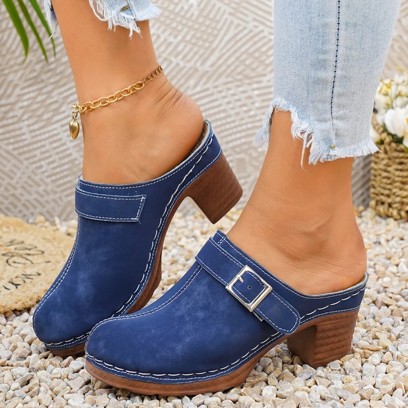 Women Sandals Open Toe Chunky  - Women'S Fashion Trends 评论和价格