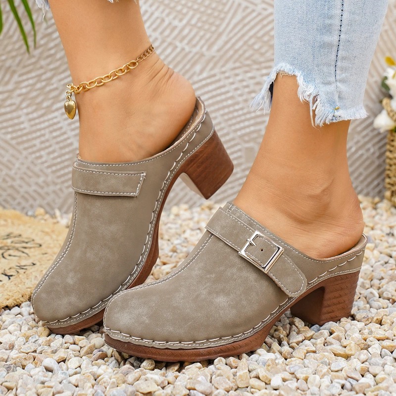 Women Sandals Open Toe Chunky  - Women'S Fashion Trends 评论和价格