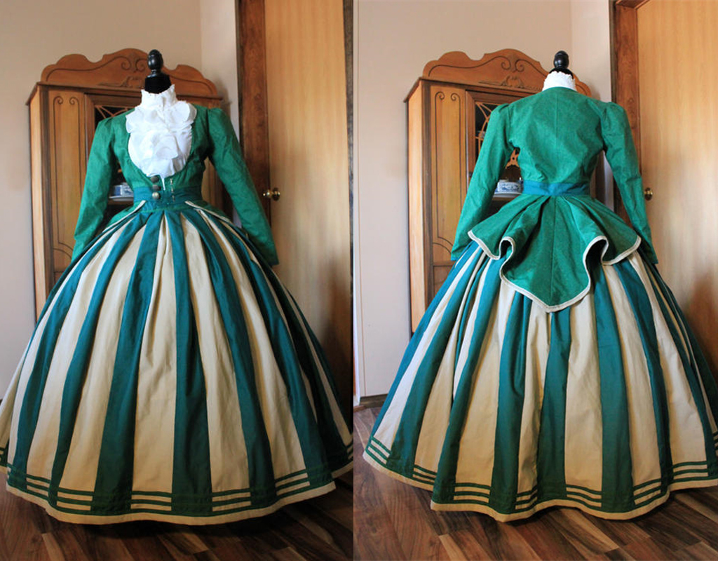 1800s Fashion Edwardian Costum - Women'S Fashion Victorian Era 评论和价格