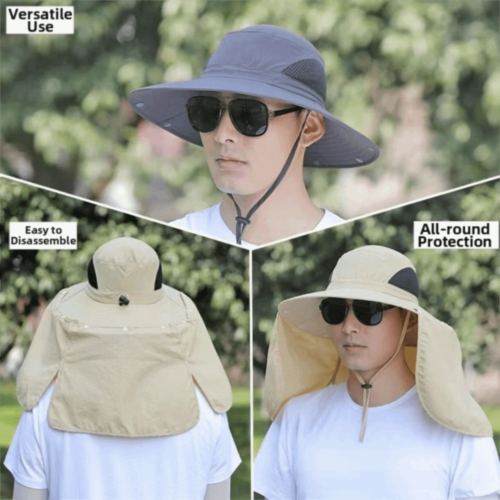 Fashion Cloth Men Sun Hat Big  - Women'S Fashion Visor 评论和价格