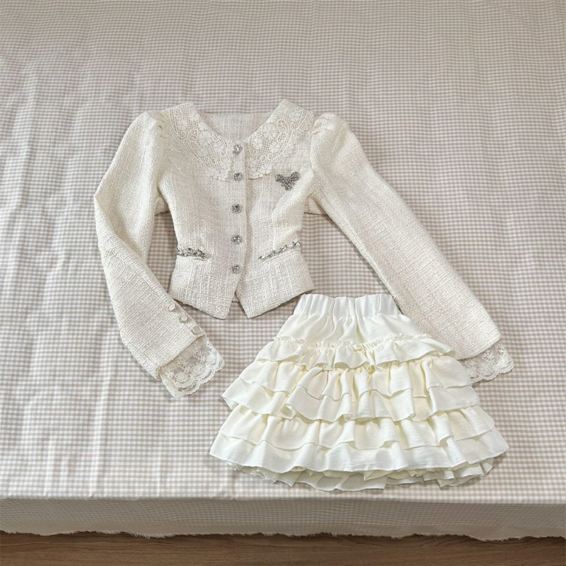 New Autumn French Elegant Fash - Women'S Y2K Fashion Aesthetic 评论和价格